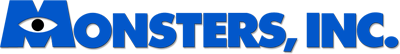 Monsters Inc logo for GameBoy Color